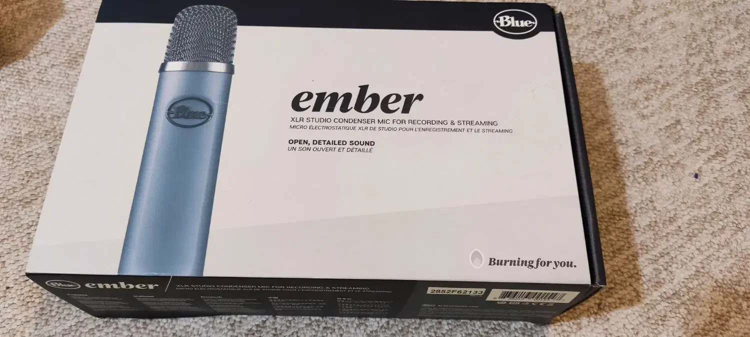 میکروفون آمریکایی blue ember|آلات موسیقی|اهواز, زیتون کارمندی|دیوار