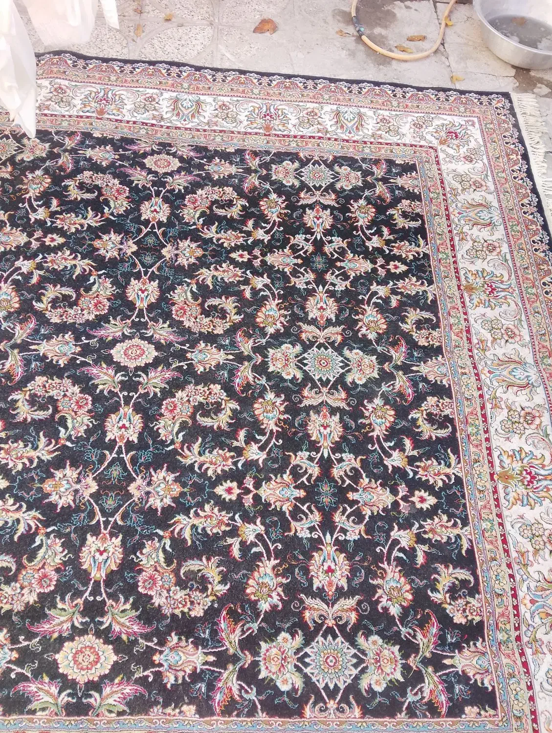 فرش در حد نو|فرش|نیشابور, باغ نو|دیوار