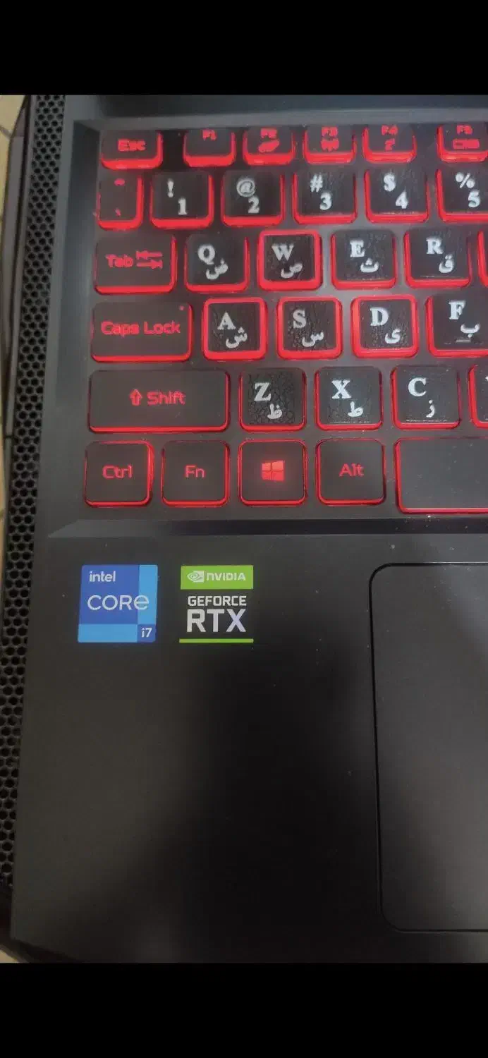 لپ تاب گیمینگ aser nitro5 درحدنو|رایانه همراه|شهرضا, |دیوار