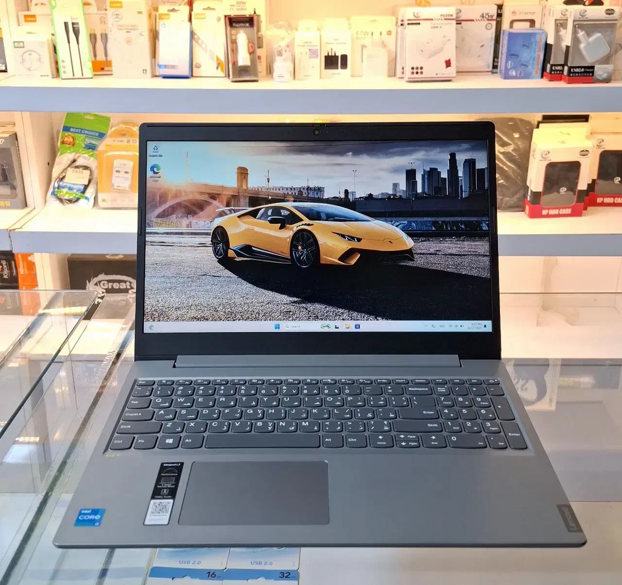 * بازار لپتاپ * لنوو i3 نسل ۱۱ با هارد پر سرعت ssd|رایانه همراه|ساوه, |دیوار