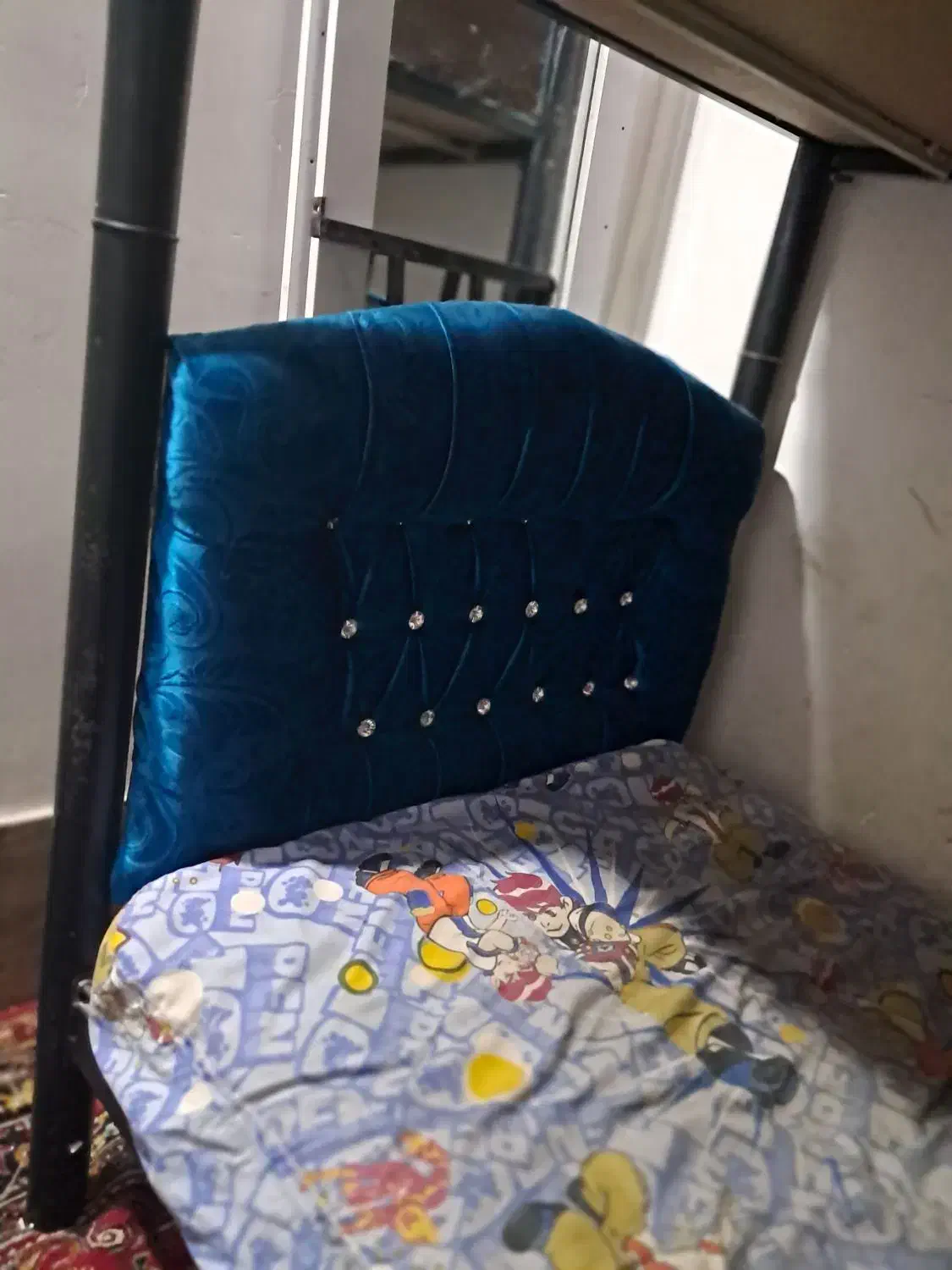 تخت دو طبقه در حد نو|تخت و سرویس خواب|مشهد, خلق آباد سفلی|دیوار