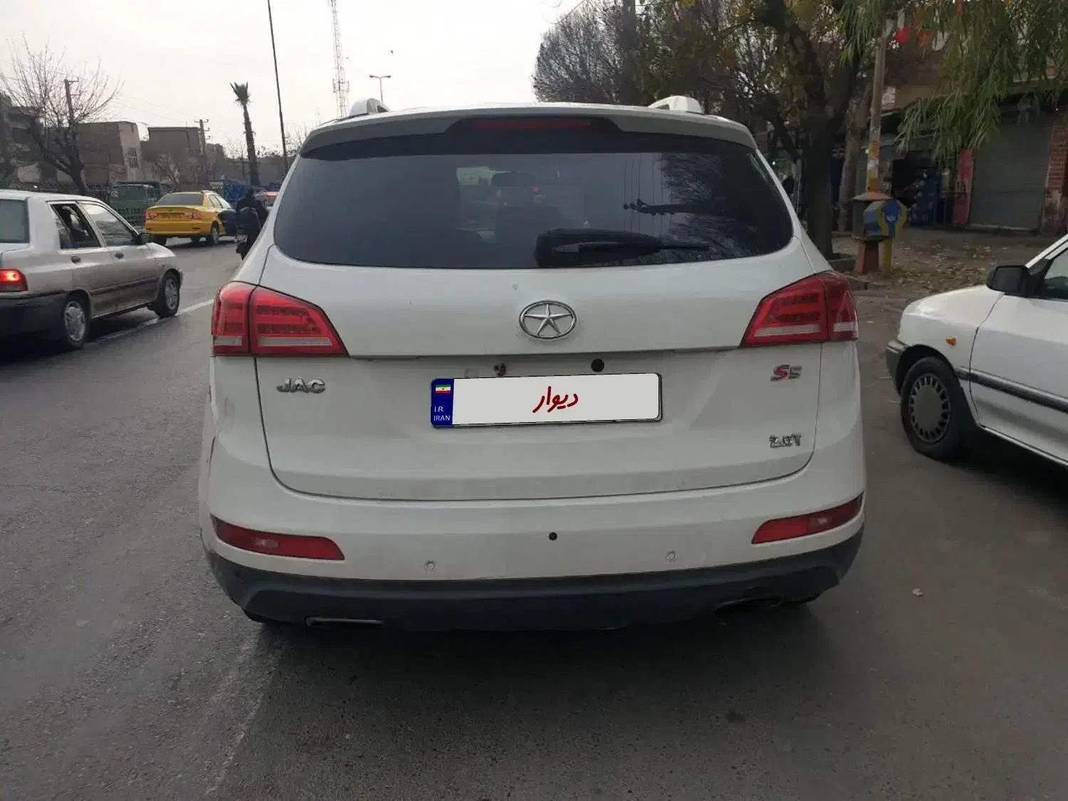 جک s5 سفید دنده ۹۴ jac s5|خودرو سواری و وانت|تهران, نصرت|دیوار