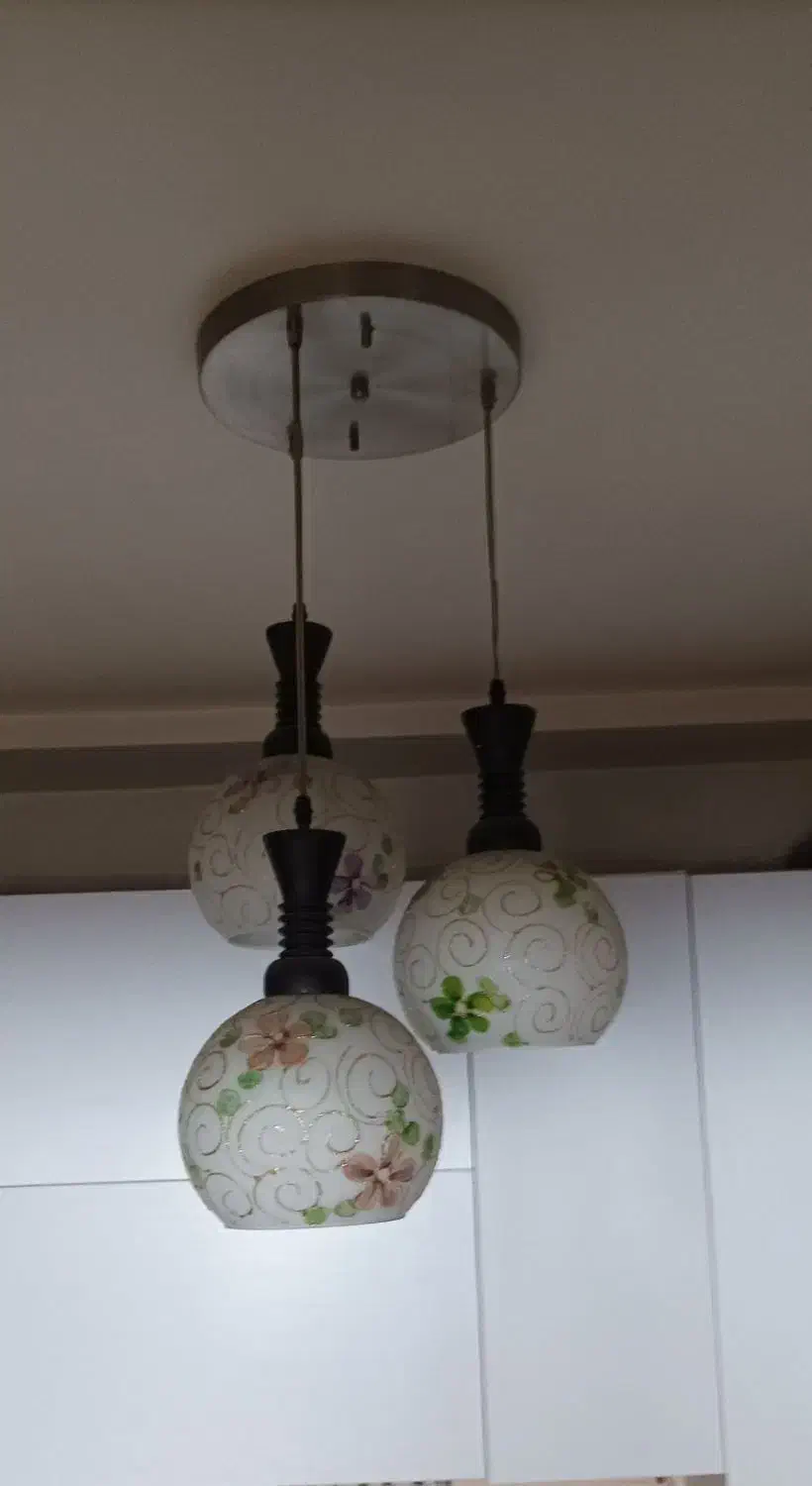 لوستر اتاق|لوستر و چراغ آویز|مشکین‌دشت, |دیوار