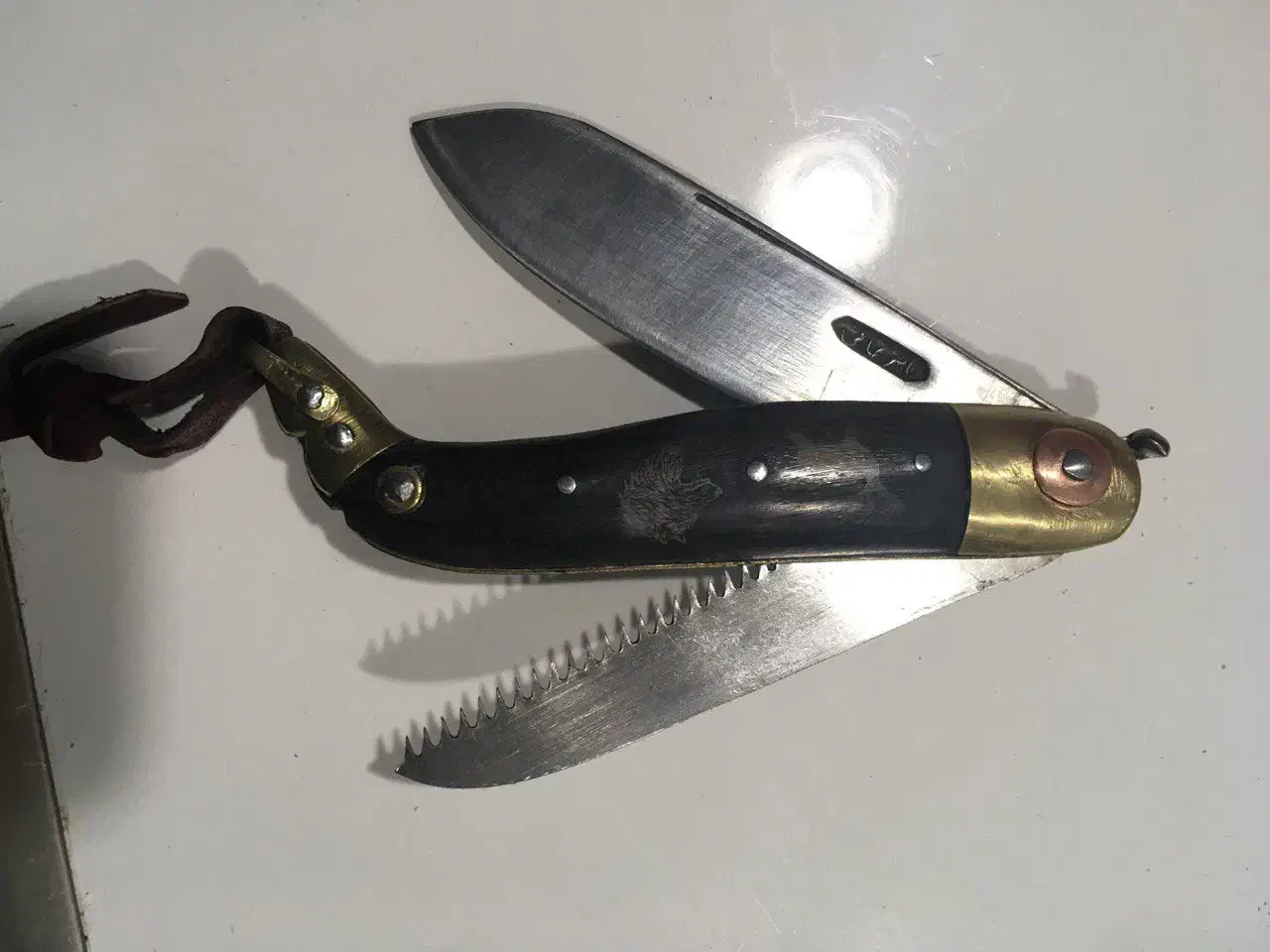 چاقو عتیقه باقر کافی|کلکسیون اشیاء عتیقه|مبارکه, |دیوار