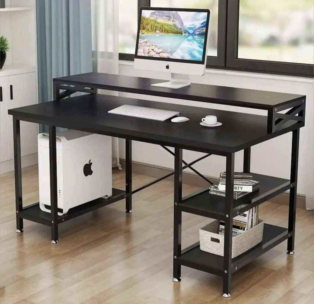 میز تحریر چوبی وفلزی|میز تحریر و کامپیوتر|خرمآباد, |دیوار