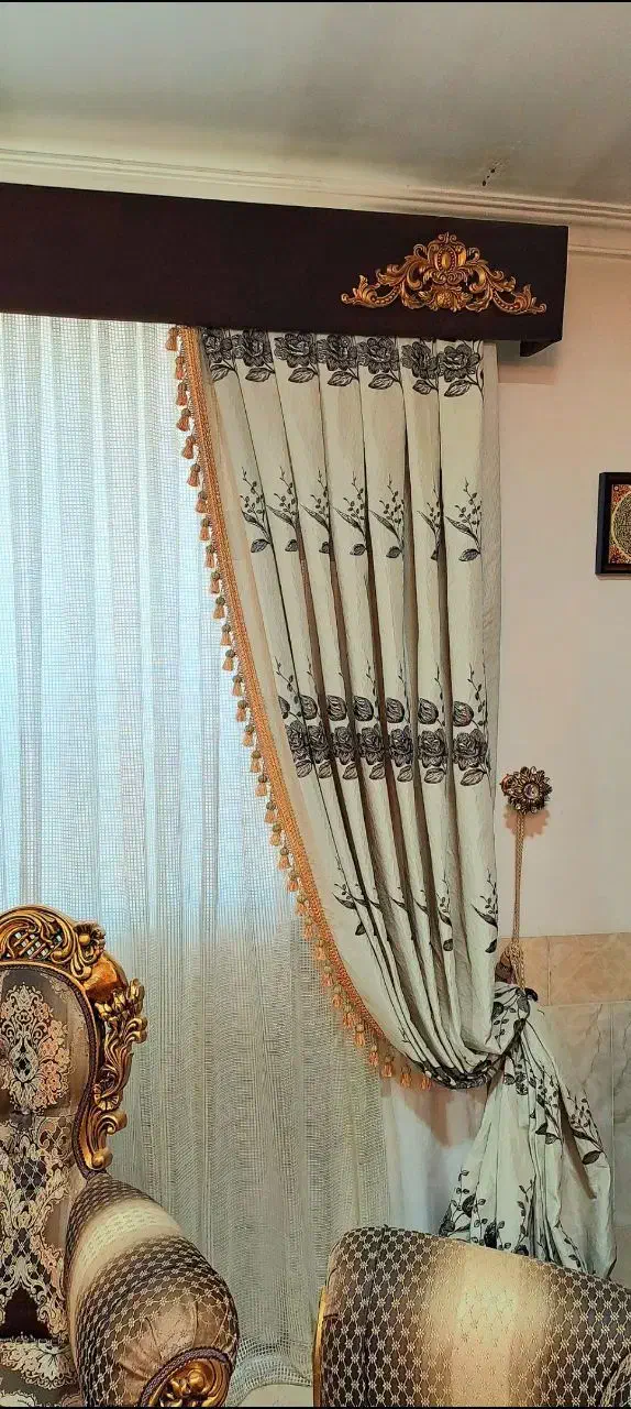 پرده سالن پذیرای|پرده، رانر، رومیزی|ازنا, |دیوار