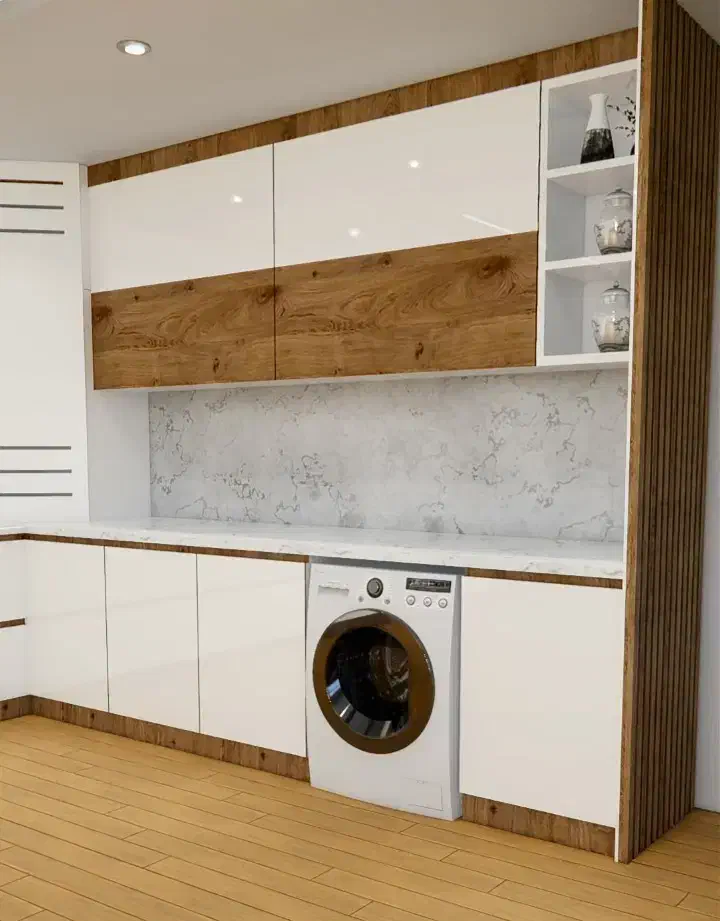 کابینت سفیدگردویی هایگلاس/استفاده نشده/دست دوم|مصالح و تجهیزات ساختمان|شیراز, زرهی|دیوار