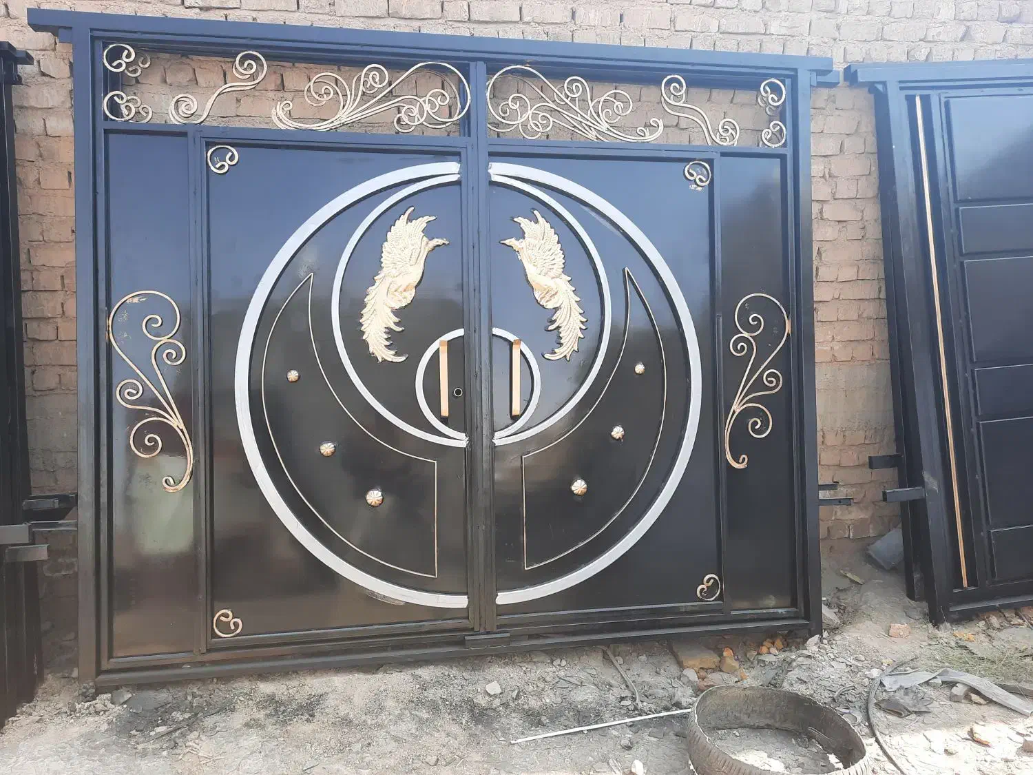 درب حیاط وباغ|مصالح و تجهیزات ساختمان|مرودشت, شهرک بسیجیان|دیوار