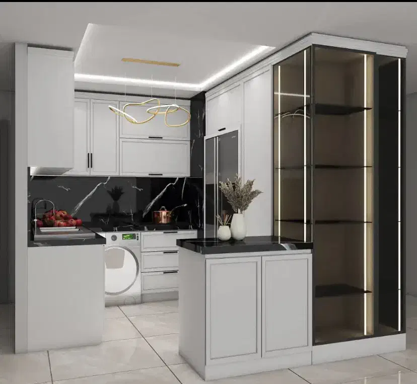 کابینت ارزان|کتابخانه، شلف، قفسه‌های دیواری|گرمدره, |دیوار