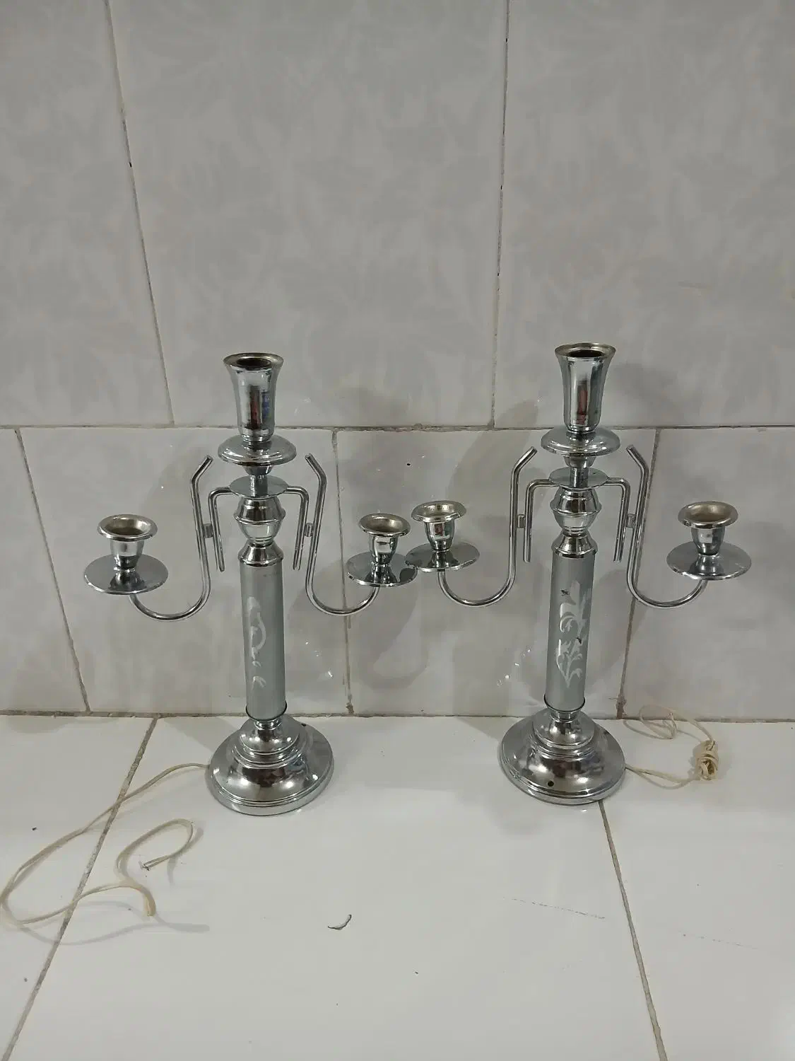 شمعدون تروتمیز|لوستر و چراغ آویز|اصفهان, رحیم‌آباد|دیوار