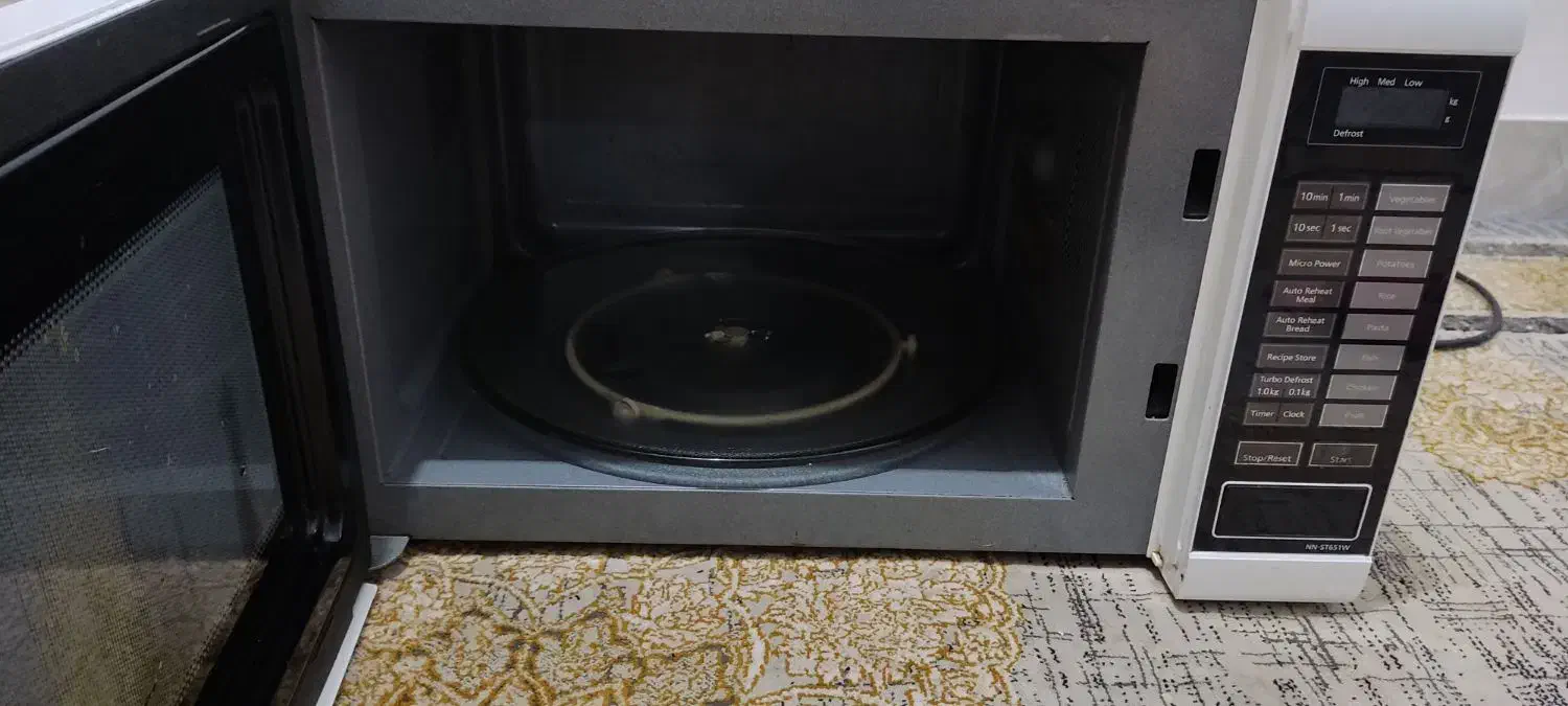 ماکروفرپاناسونیک مدل اینورتر|اجاق گاز و لوازم برقی پخت‌وپز|اهواز, فتح|دیوار