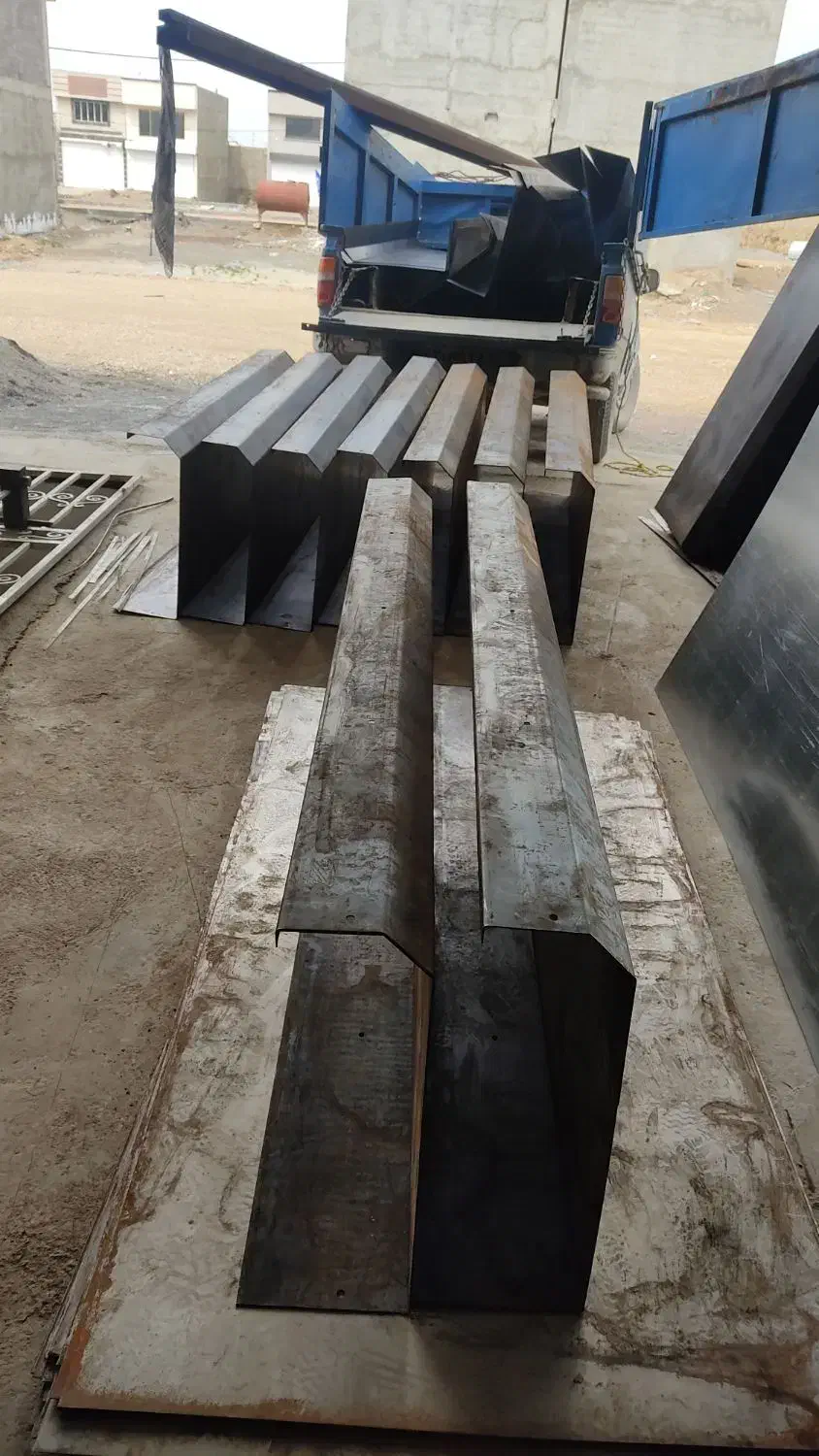 خمکاری و برشکاری ورق استیل و اهنی و گالوانیزه|خدمات پیشه و مهارت|همدان, |دیوار