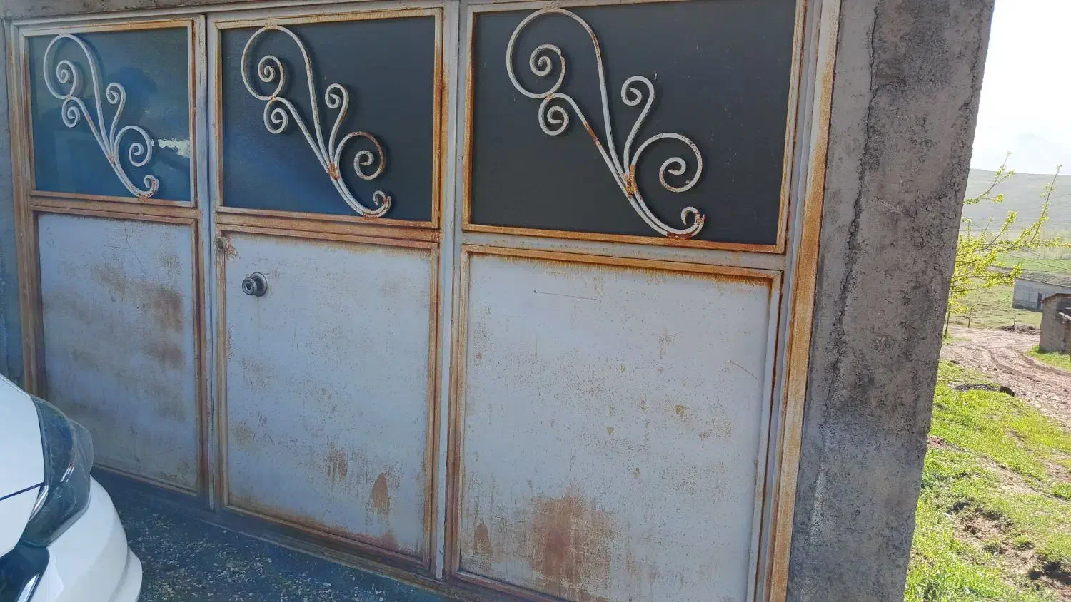 درب آهنی|مصالح و تجهیزات ساختمان|خلخال, |دیوار