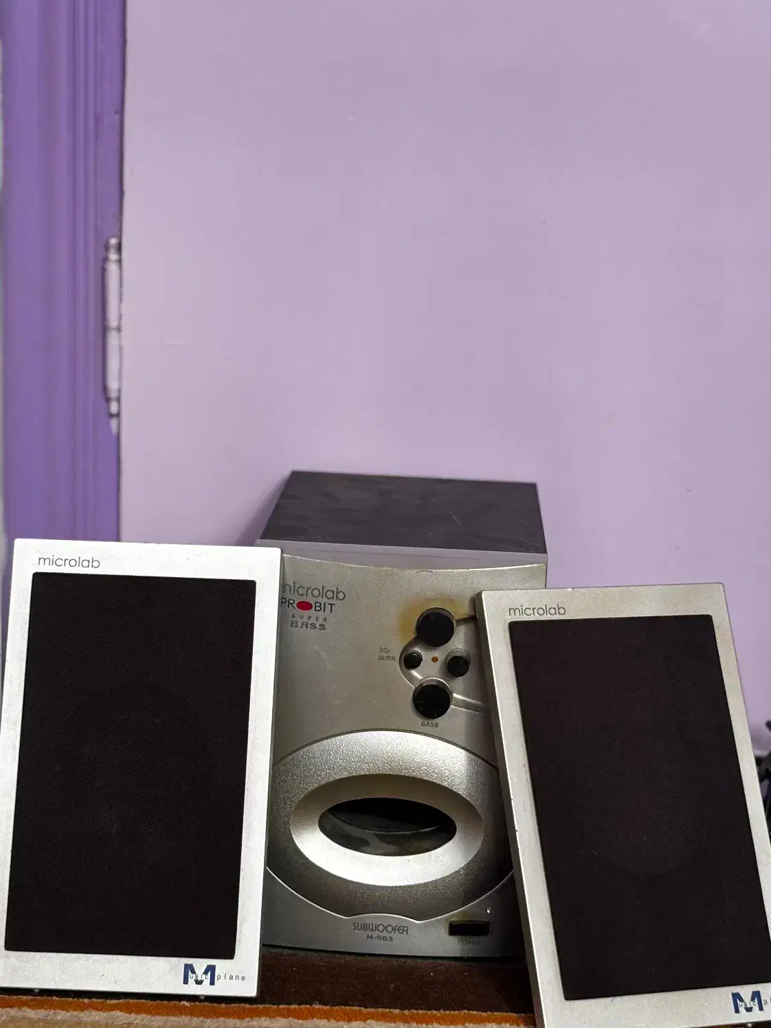 اسپیکر ۳ تیکه میکرولب|قطعات و لوازم جانبی رایانه|گرگان, |دیوار