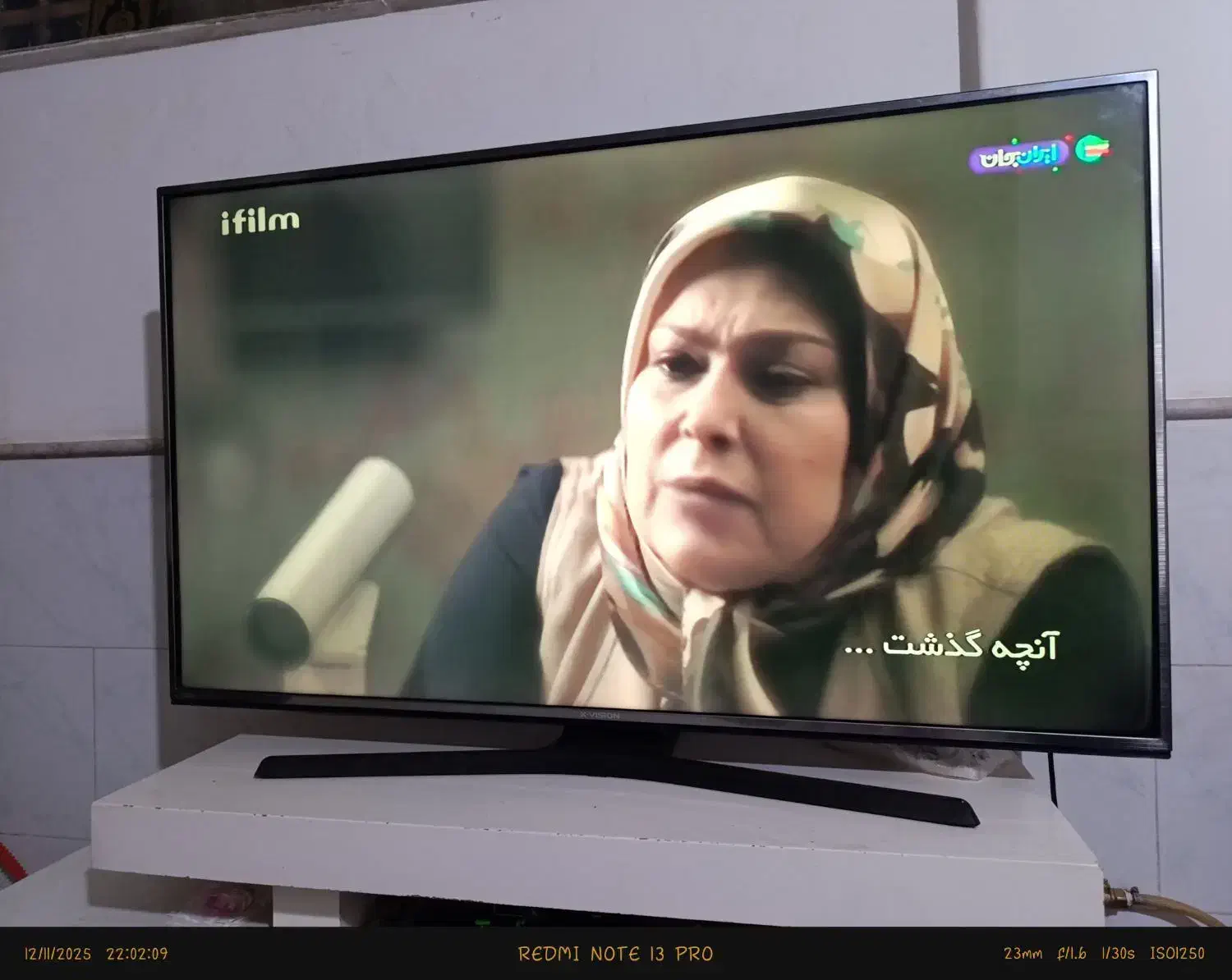 تلویزیون ایکس ویژن شصت اینچ|تلویزیون و پروژکتور|نیشابور, فرح بخش|دیوار