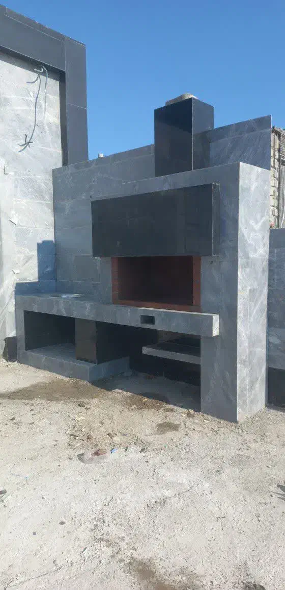 شومینه و باربیکیو وآبنما و آتشکده|خدمات پیشه و مهارت|چهارباغ, |دیوار