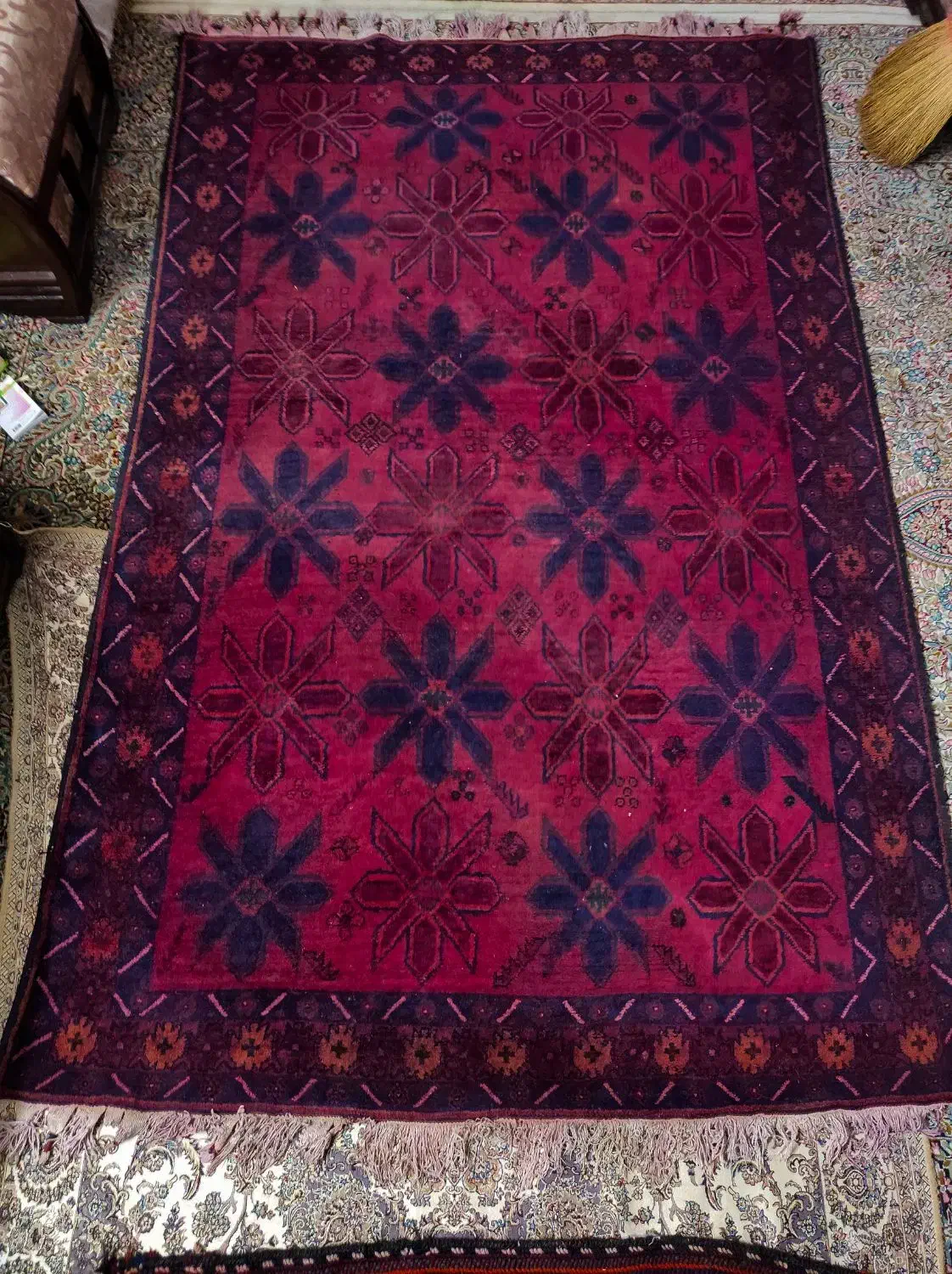 فروش فرش و سفره دستباف بلوچی با قدمت تاریخی|فرش|کرمان, |دیوار