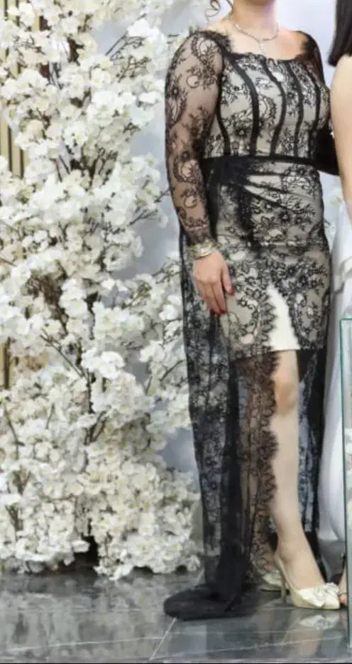 دانتل پیراهن|لباس|آستارا, |دیوار