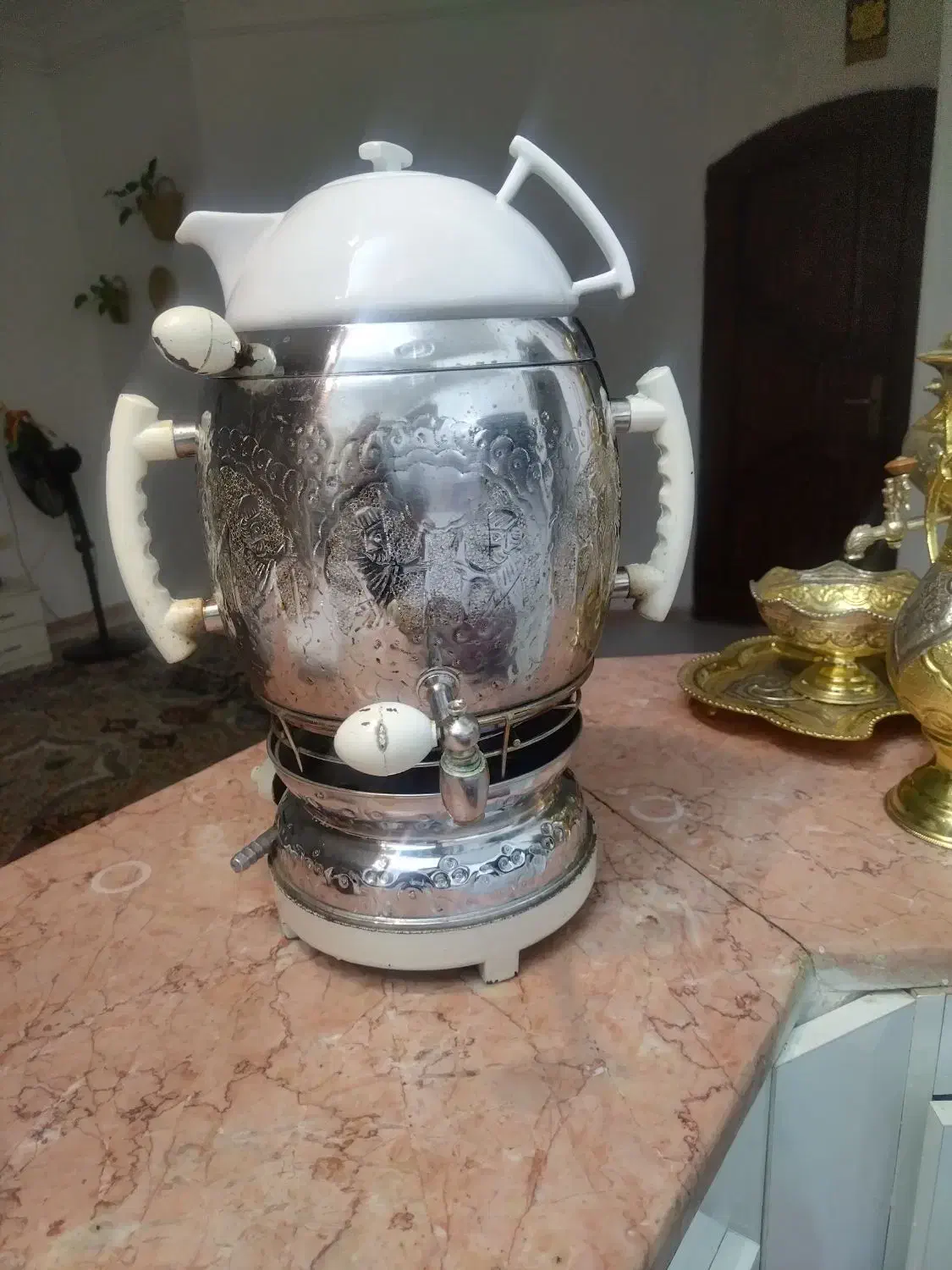 سماور قوری گازی|سماور، چای‌ساز، قهوه‌ساز|مشهد, خرمشهر|دیوار