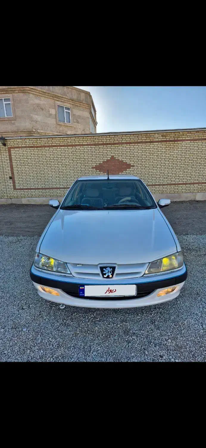 پژو پارس سفید مدل ۹۲|خودرو سواری و وانت|گلپایگان, |دیوار