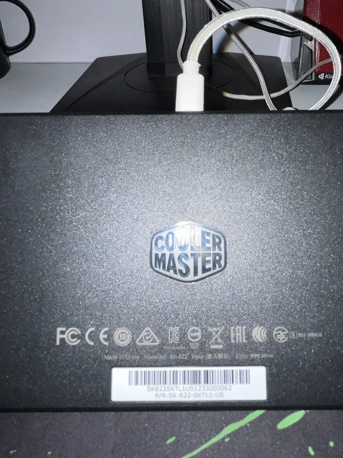 کیبورد مکانیکال کولر مستر sk622white|قطعات و لوازم جانبی رایانه|همدان, |دیوار