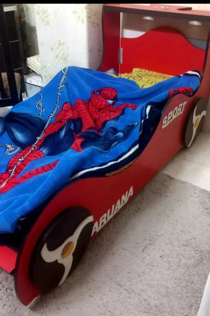 تختخواب یک نفره مدل مکویین|تخت و سرویس خواب|تهران, هرندی|دیوار