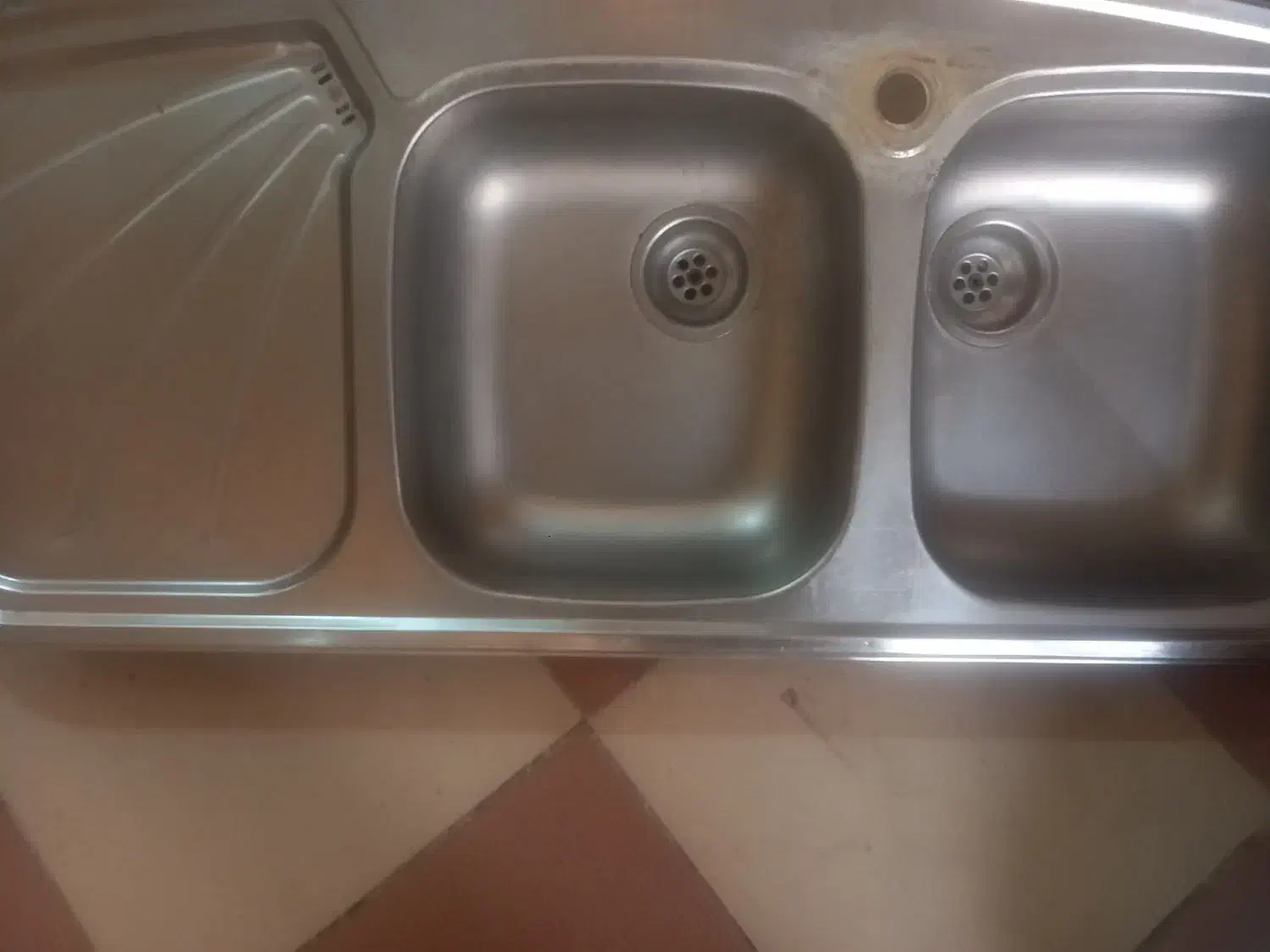 سینک تو کار سالم در حد نو مارک استیل البرز|مصالح و تجهیزات ساختمان|شیراز, شهرک فرزانگان|دیوار