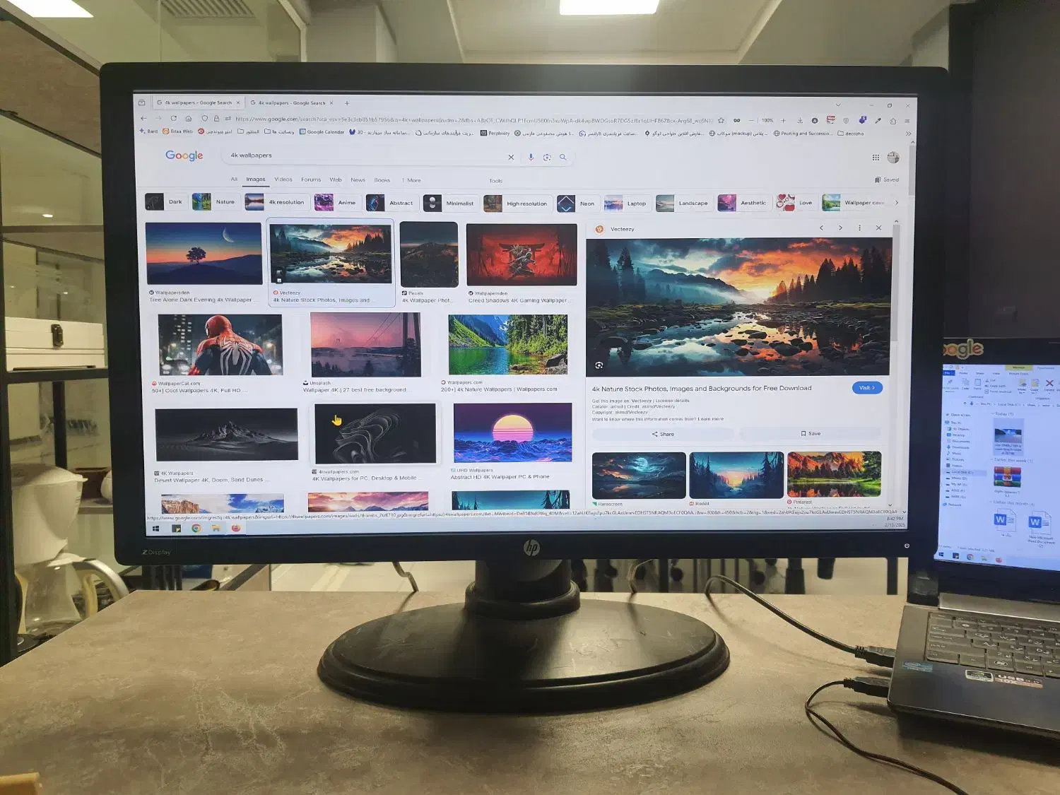 مانیتور  HP z27i-2k|قطعات و لوازم جانبی رایانه|قزوین, |دیوار