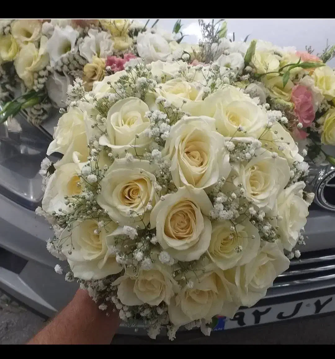 گل آرایی|گل و گیاه طبیعی|ملایر, |دیوار