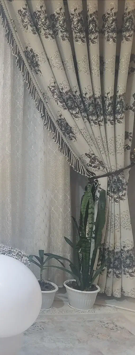 دستک پرده|پرده، رانر، رومیزی|گلبهار, شهر جدید گلبهار|دیوار