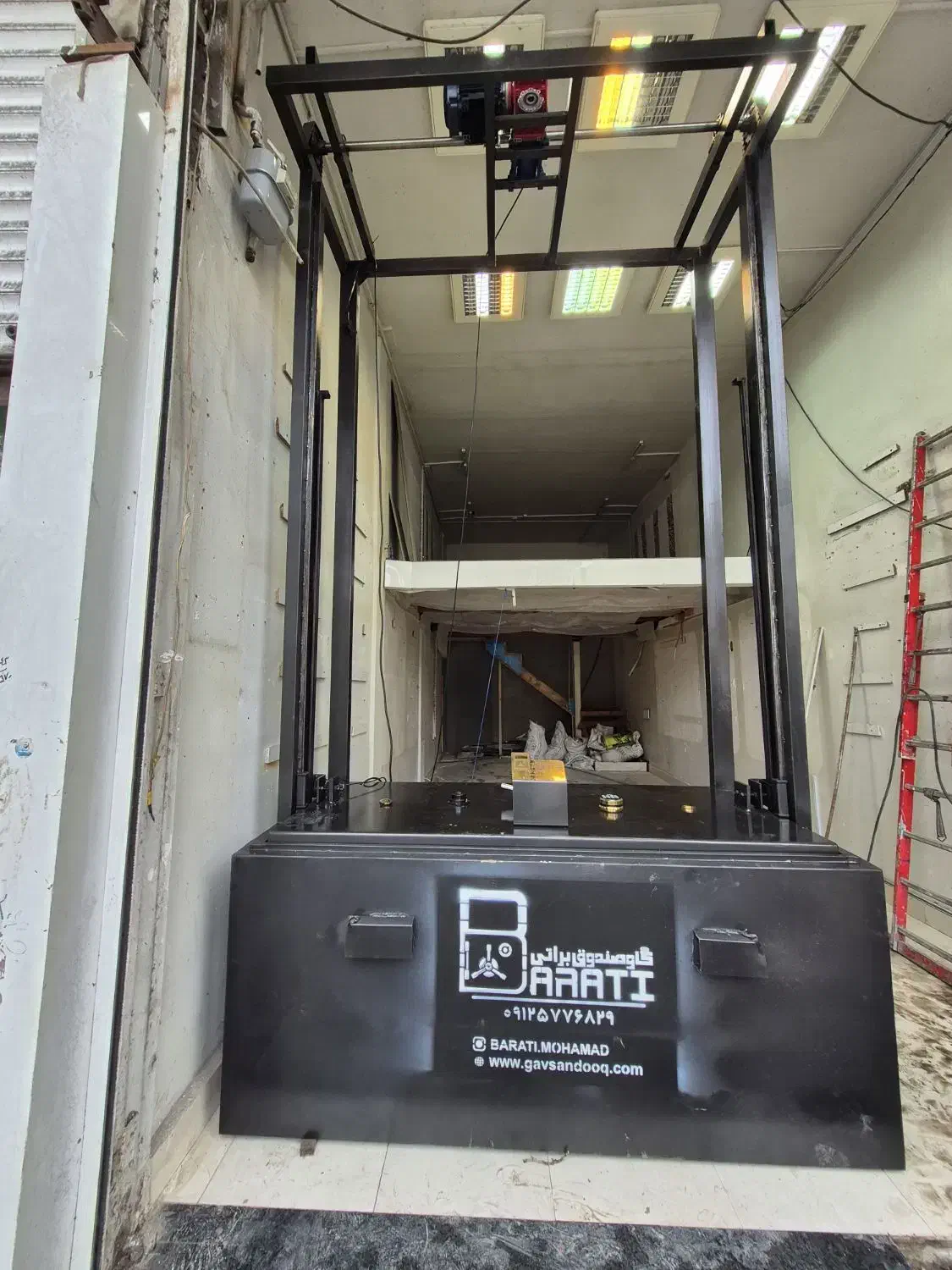 گاوصندوق اسانسوری سریen2800|ابزارآلات|گنبد کاووس, |دیوار