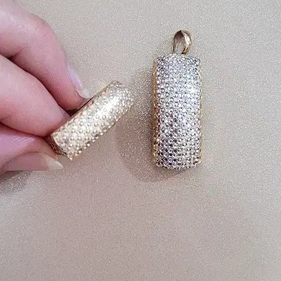 انگشتر و پلاک حدودا 10 گرم|جواهرات|تهران, کیانشهر|دیوار