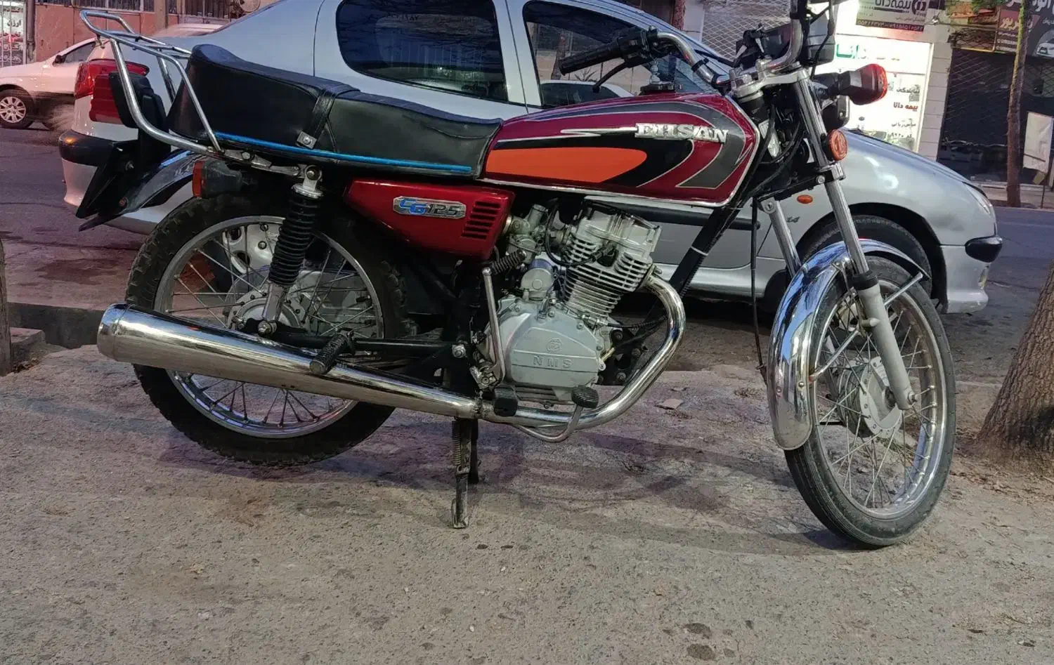 موتور مدل ۹۵ مدارک کامل سالم|موتورسیکلت|کاشمر, |دیوار