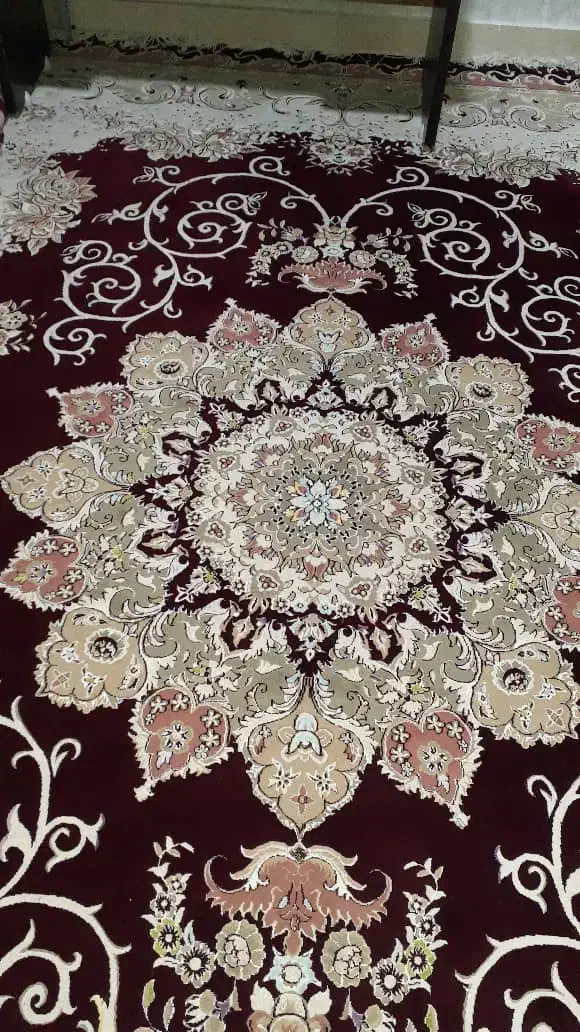 فرش دو عدد هم رنگ نونو استفاده نشده|فرش|پلدختر, |دیوار