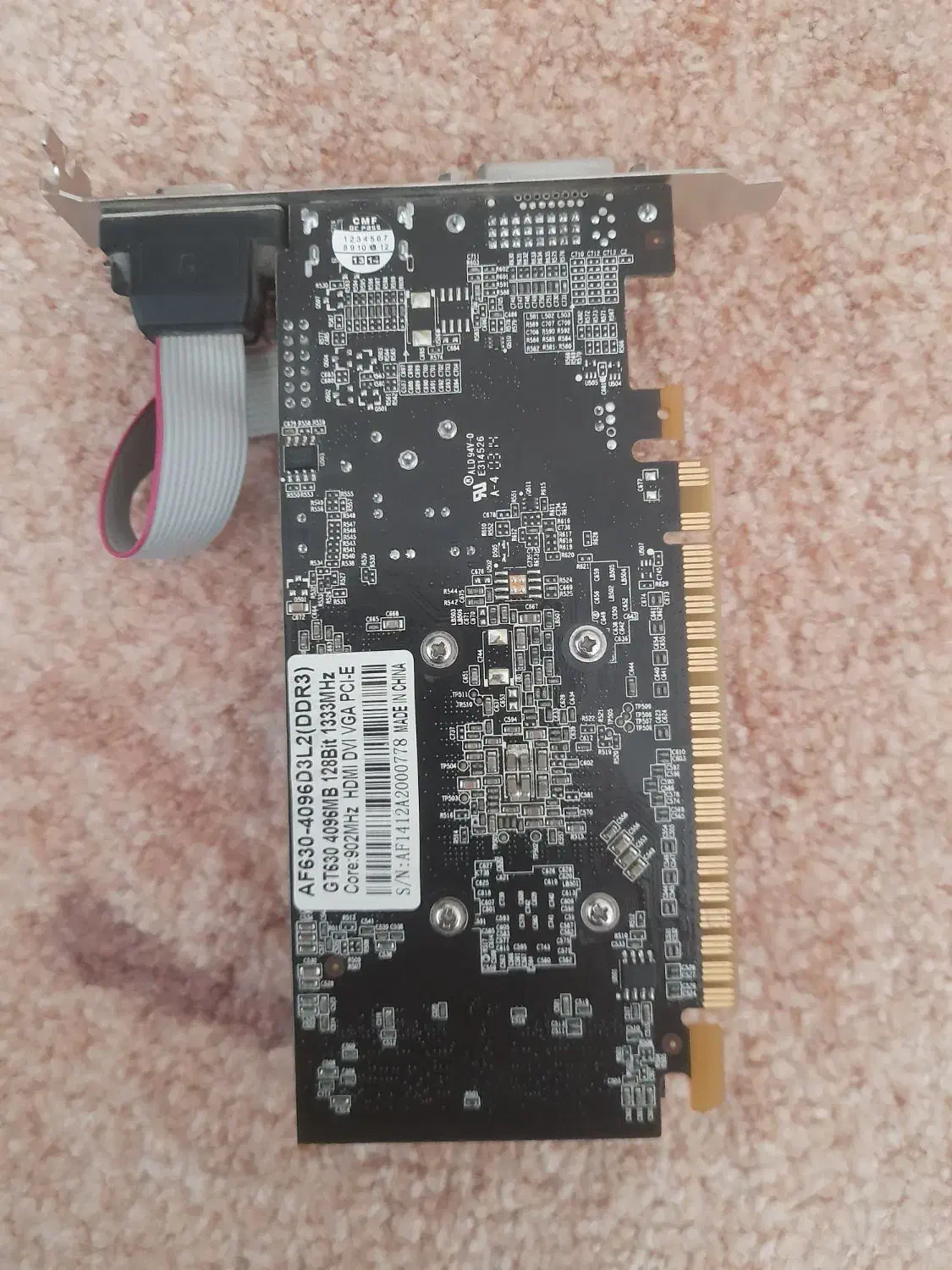 کارت گرافیک AFOXS ۴ گیگابایت کاملاً سالم|قطعات و لوازم جانبی رایانه|مریوان, |دیوار