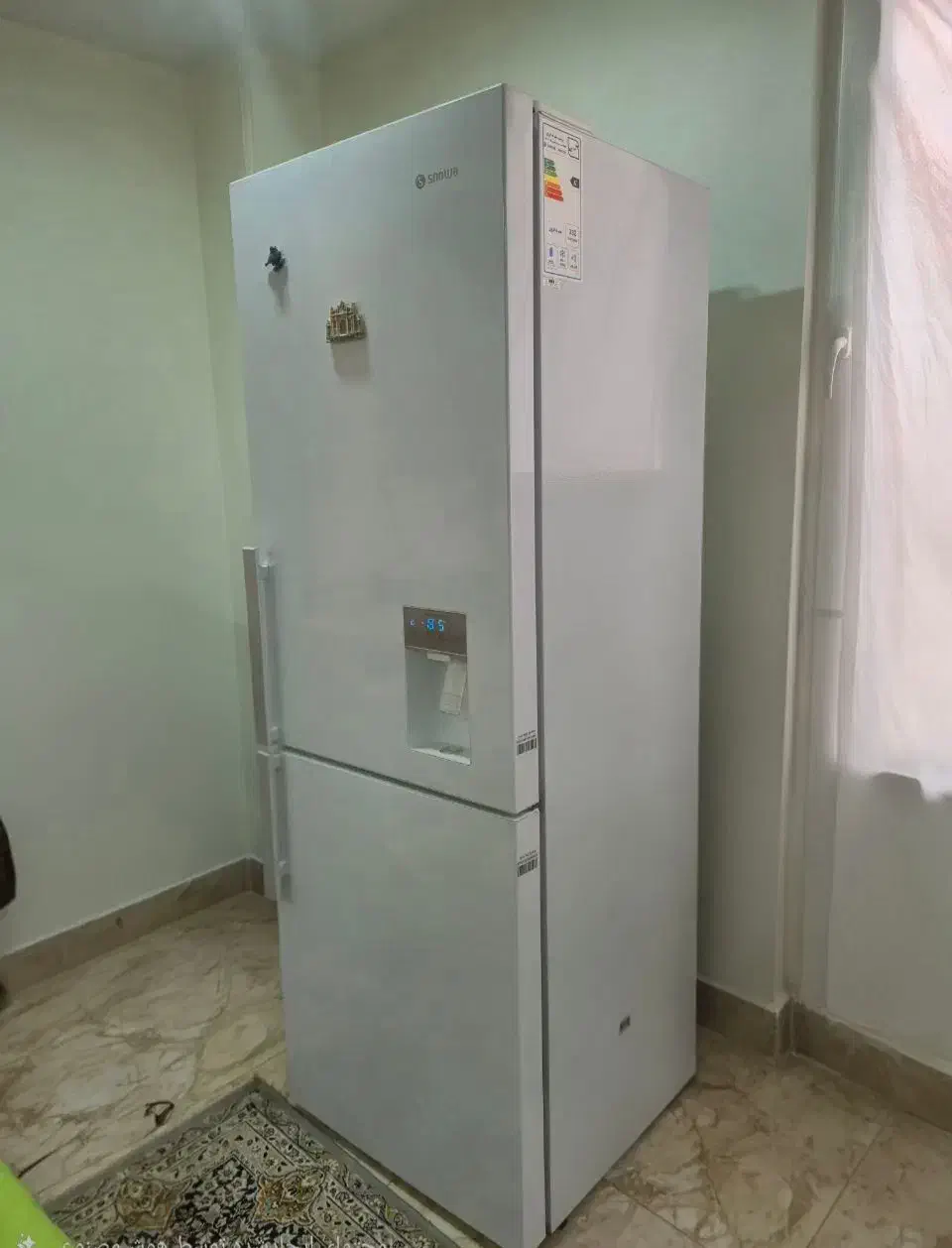 یخچال فریزر بالاپایین اسنوا در حد نو|یخچال و فریزر|پرند, فاز ۰|دیوار