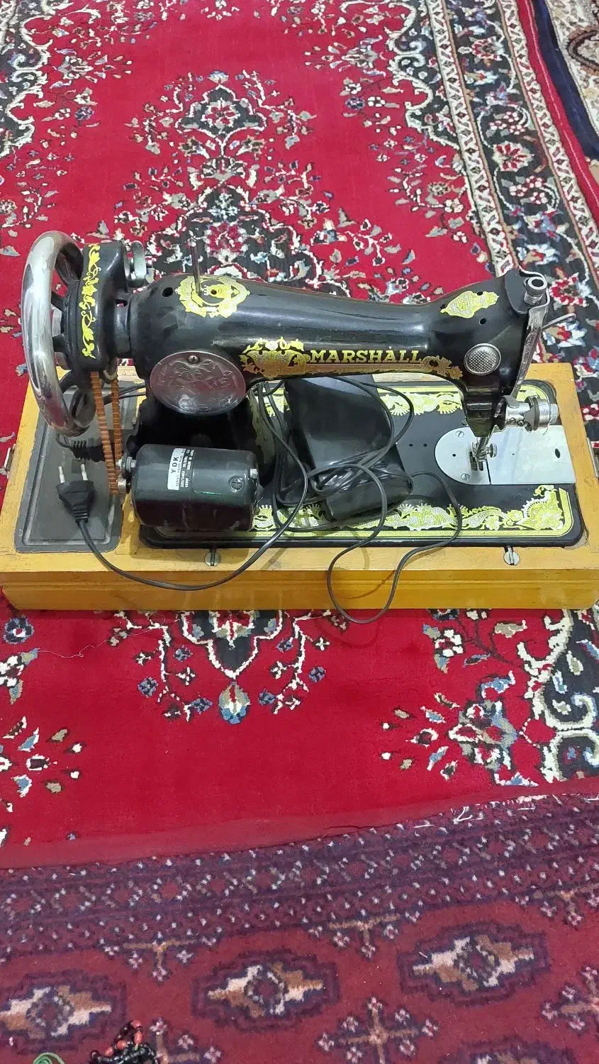 چرخ خیاطی مارشال دینام دار|چرخ خیاطی و ریسندگی|رباطکریم, رباطکریم|دیوار