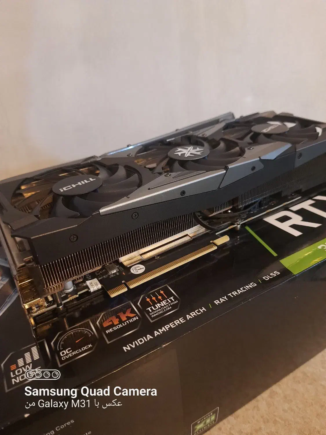 گرافیک INNO3D rtx3070 ICHILL X4 8G|قطعات و لوازم جانبی رایانه|تهران, صادقیه|دیوار