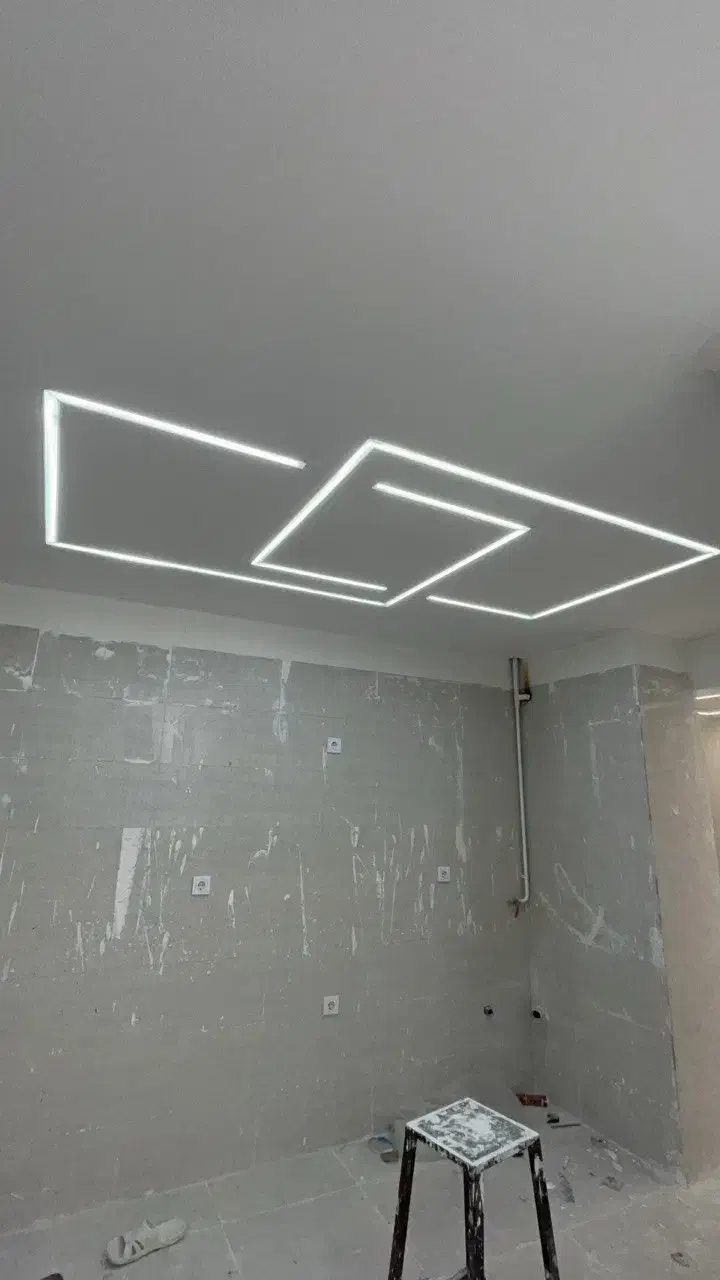 کناف.کاغذ دیواری.نقاشی.نورپردازی|خدمات پیشه و مهارت|محمدیه-قزوین, |دیوار