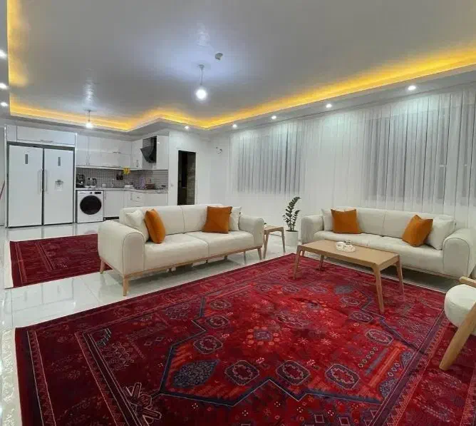 ۷۰ متر/کابینت های گلاس پذیرایی پرده خور/مسکن کلید|فروش آپارتمان|ماهدشت, |دیوار