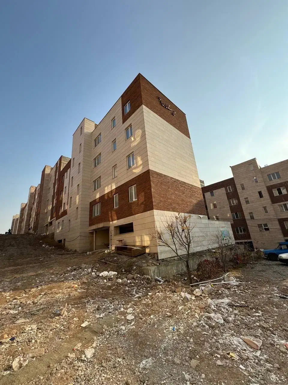 واحد شهرجدید هشتگرد پروژه المان نماسنگ نوساز|فروش آپارتمان|هشتگرد, شهرک صبا سوله|دیوار