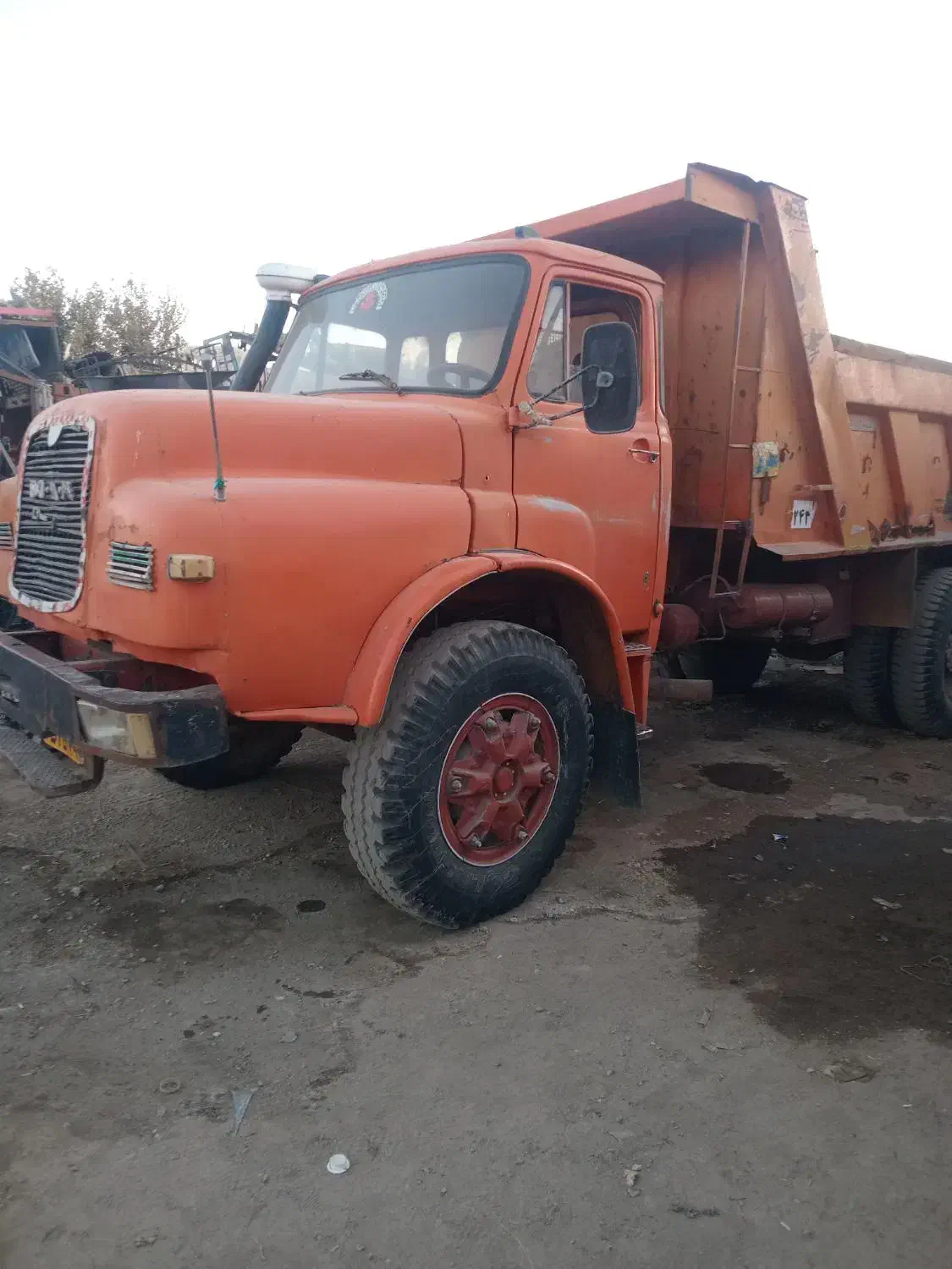 کامیون مان کمپرسی|خودرو سنگین|کرمانشاه, |دیوار