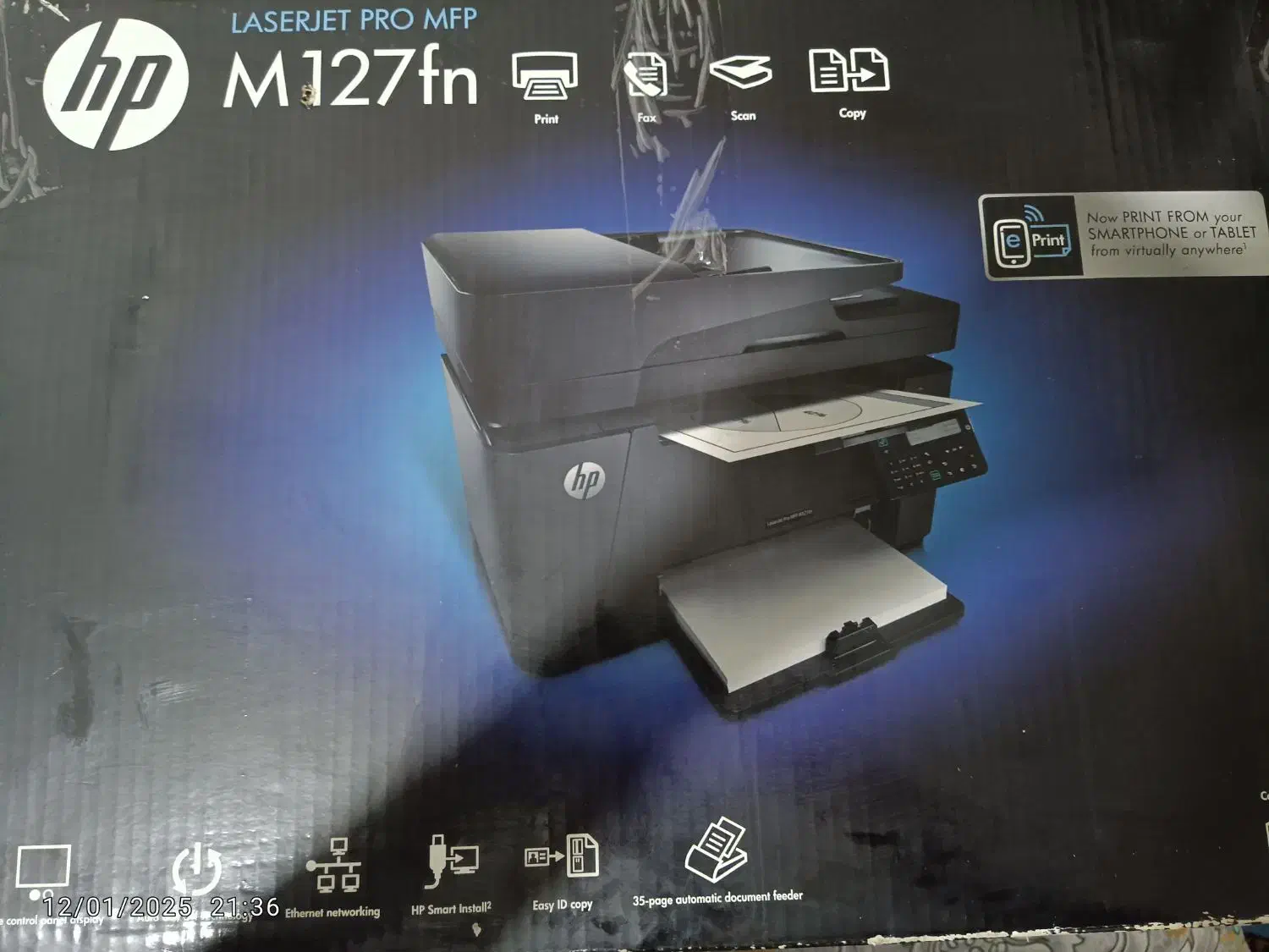 پرینتر چهار کاره hpm127 fn|پرینتر، اسکنر، کپی، فکس|آشتیان, |دیوار