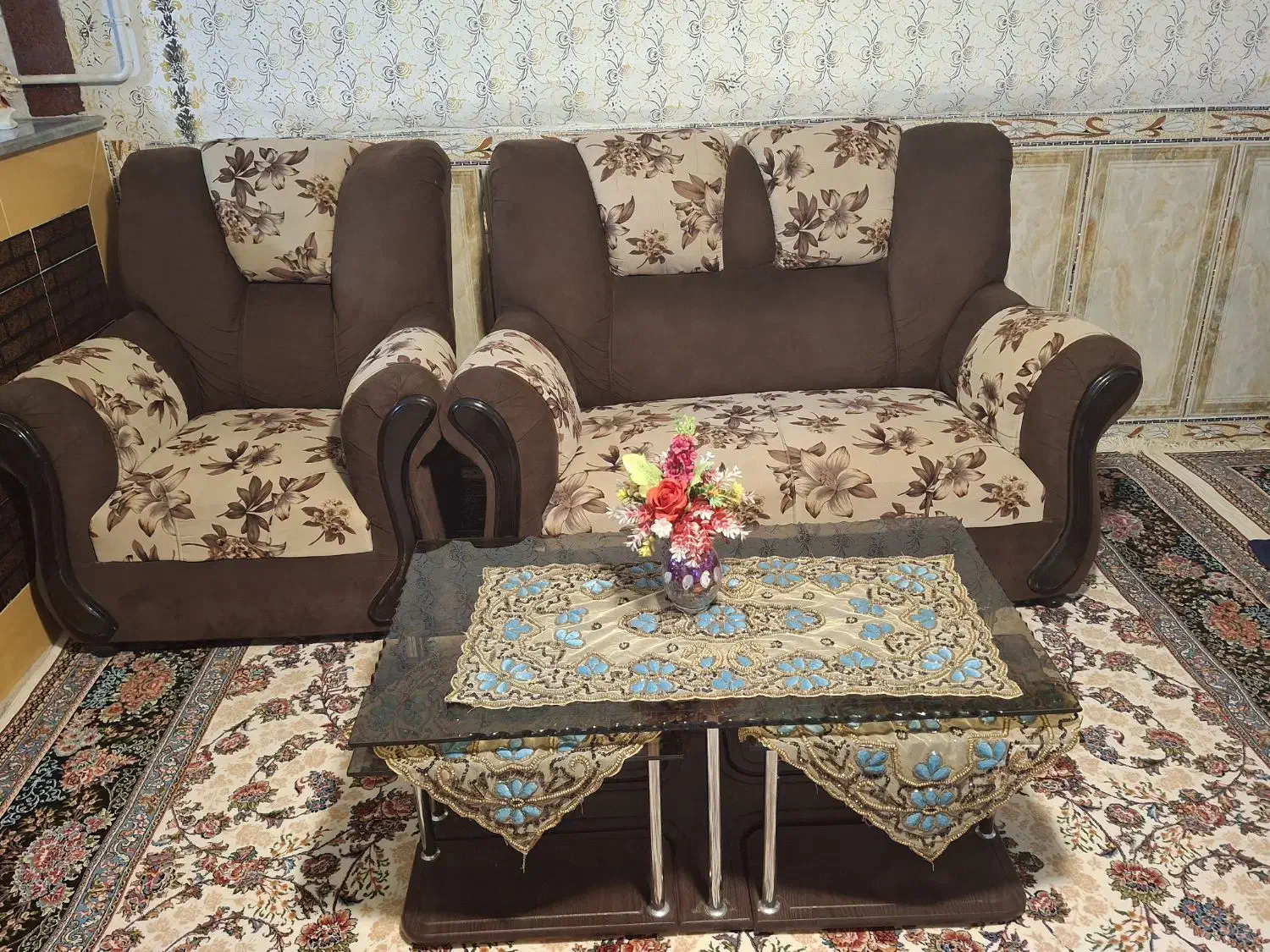 مبل راحتی شیک|مبلمان خانگی و میز عسلی|کوهدشت, |دیوار