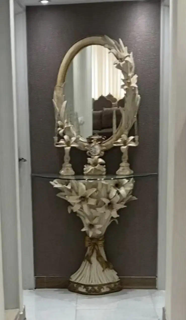 ساعت ایستاده اینه شمعدان و ساعت اینه و شمعدون|صنایع دستی و سایر لوازم تزئینی|کرج, شهرک نهال و بذر|دیوار