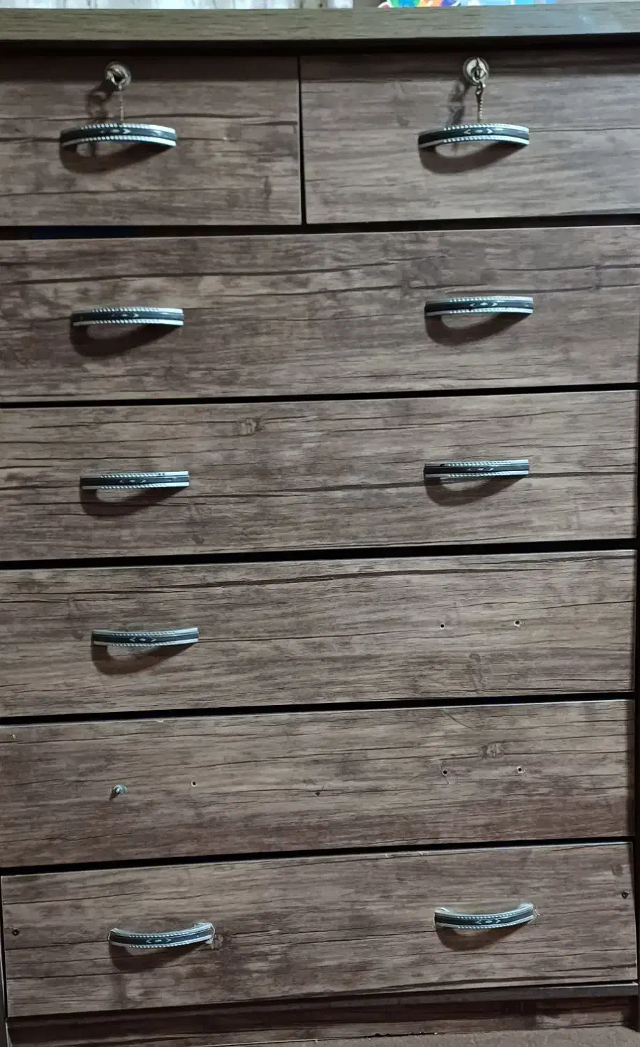 دراورهفت کشابه|جاکفشی، کمد، دراور|شوشتر, |دیوار