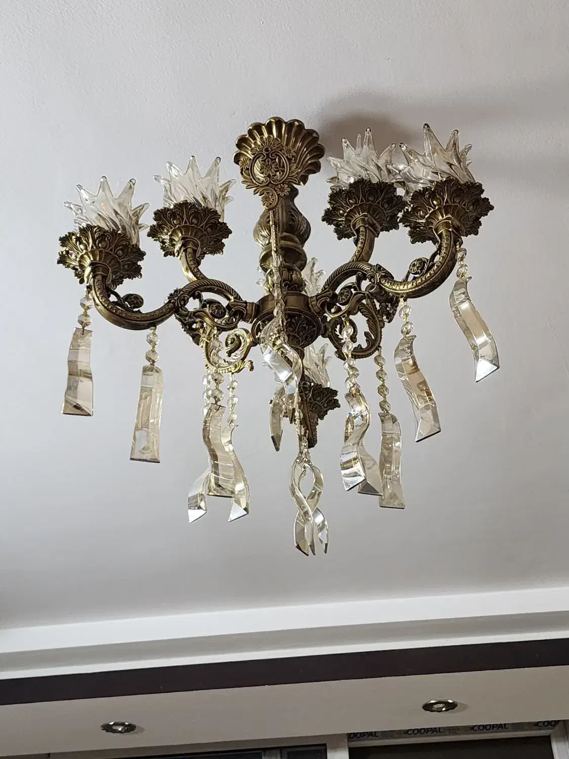 لوستر برنز نو|لوستر و چراغ آویز|اصفهان, شهرک میلاد|دیوار