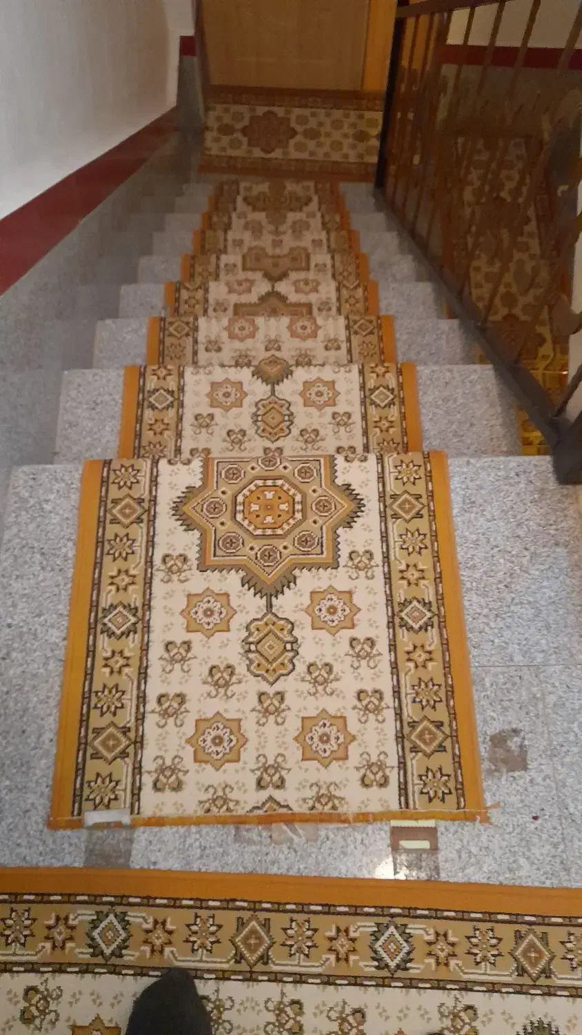 گلیم پله و پاگرد|گلیم، جاجیم، گبه|مشگین شهر, |دیوار