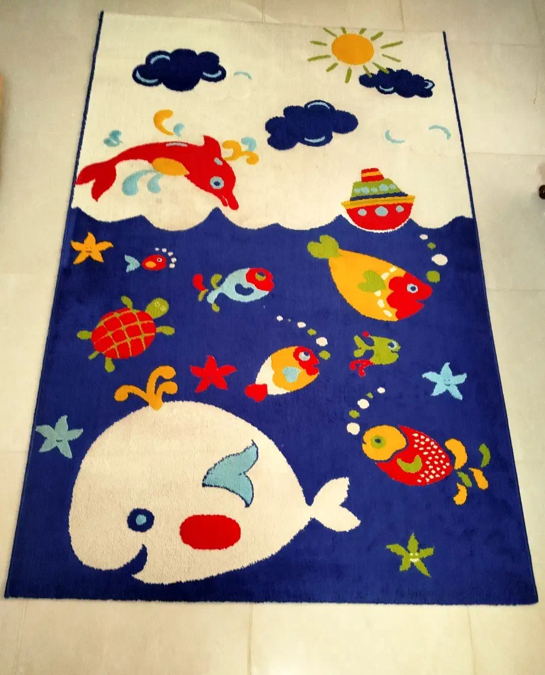 فرش اتاق کودک با طرح بسیار جذاب|فرش|قزوین, |دیوار