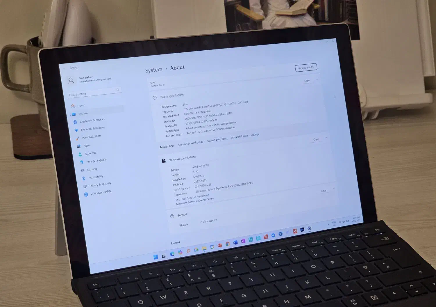 سرفیس پرو ۷ پلاس surface pro 7 plus|رایانه همراه|تهران, دروازه شمیران|دیوار